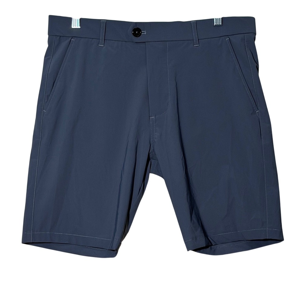 Greyson Golf Shorts Men 32 Blue Montauk Performance Activewear Technical Sport